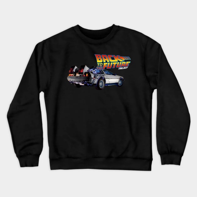 Back To The Future Crewneck Sweatshirt by ezzobair